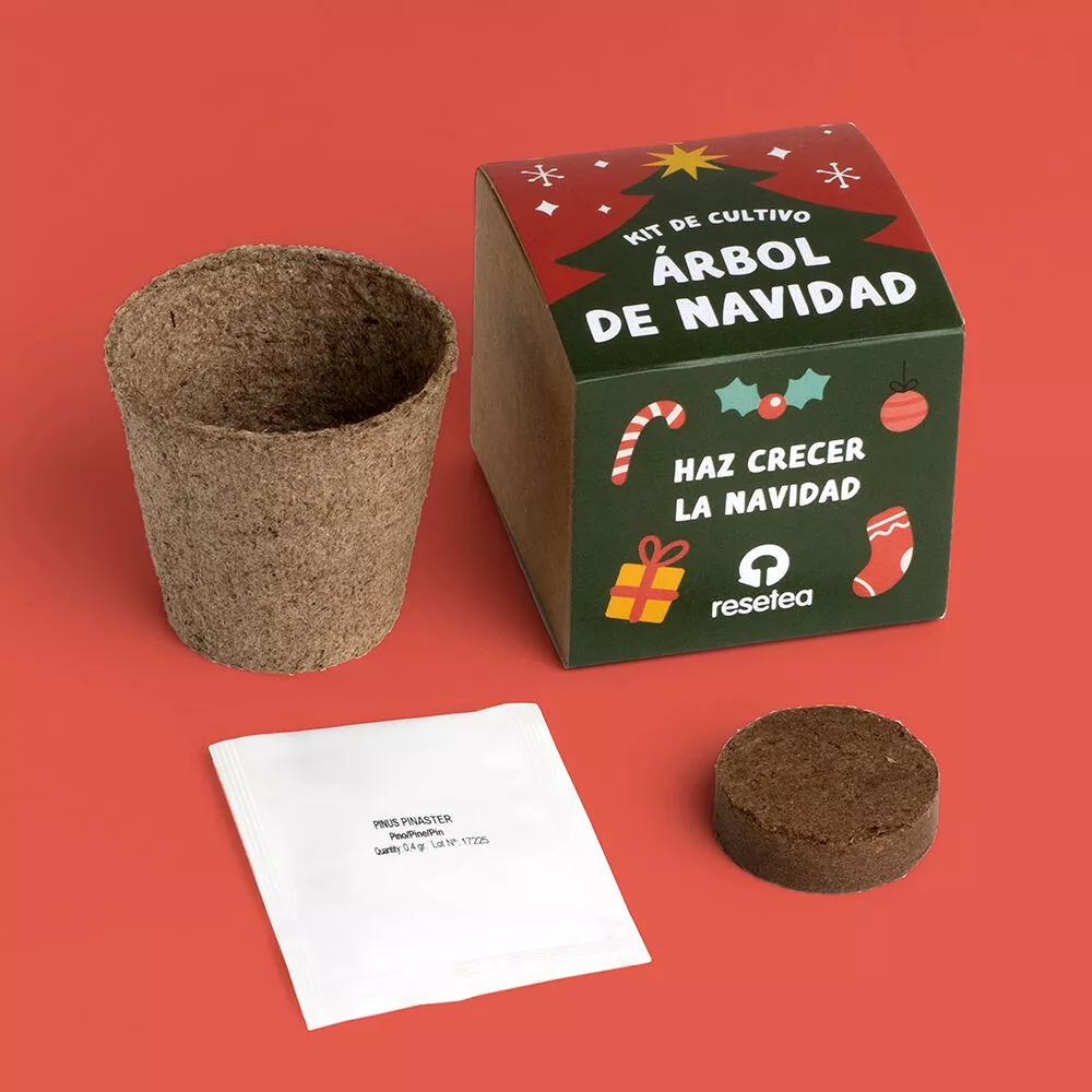 Kit Plantable "Árbol de Navidad" (Resetea) - Imagen 2