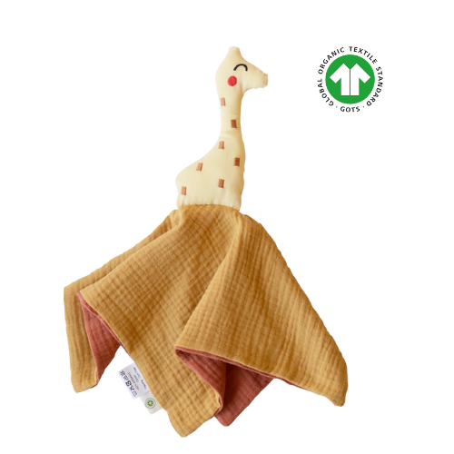 Doudou de Algodón Orgánico GOTS® - Jirafa (Apunt Barcelona)