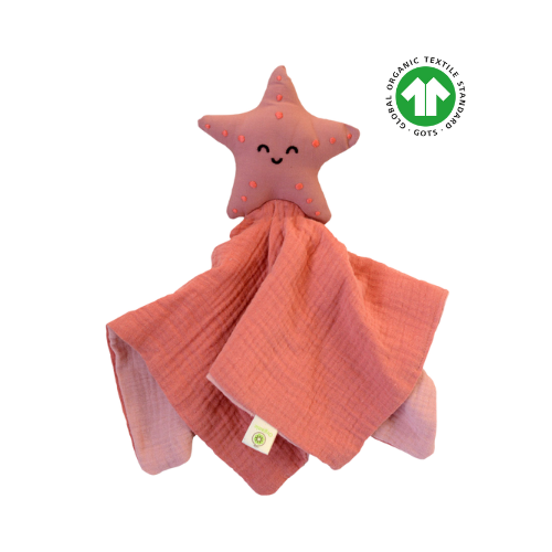 Doudou de Algodón Orgánico GOTS®- Estrella (Apunt Barcelona)
