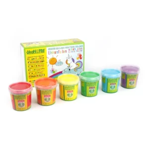Pintura de dedos ecológica - 4 colores naturales (Ökonorm)